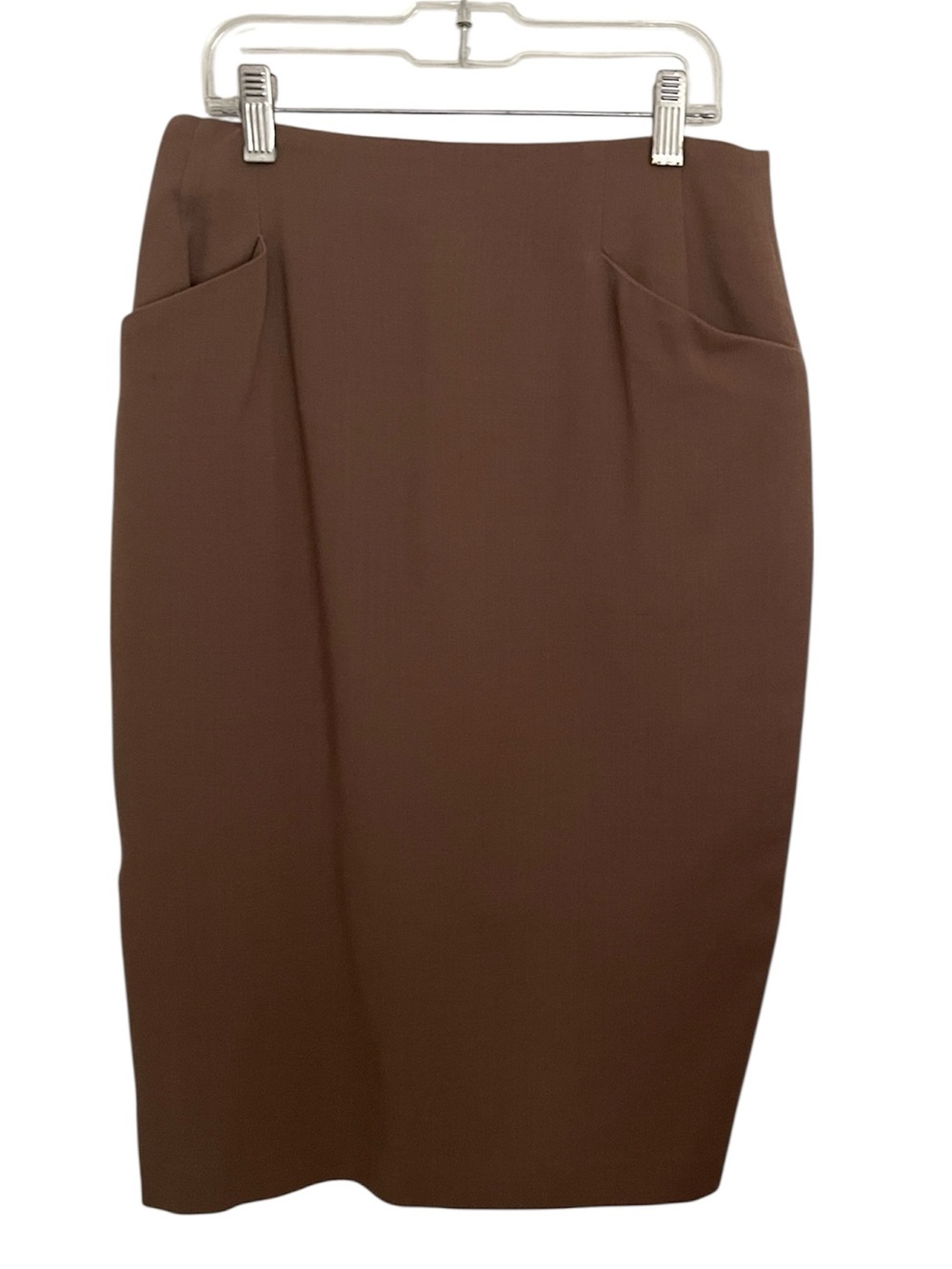 Vintage Episode 100% Wool Skirt w Front Pockets